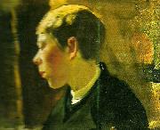 Carl Larsson gosshuvud oil painting artist